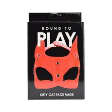 Masca Pisica Bound to Play "Kitty Cat Face Mask" -  Rosu