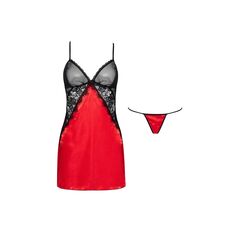 Camasa de Noapte Marinela Chemise Beauty Night - Rosu