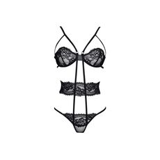 Set Lenjerie Intima Noele Beauty Night - Negru