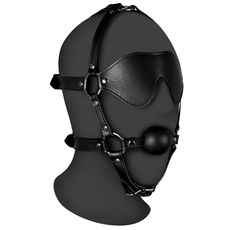 Masca Unisex Ouch "Blindfolded Head" - Negru