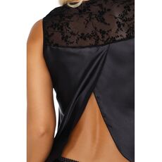 Pijama 2 Piese Desiree Beauty Night - Negru