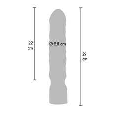 Dildo Realistic Get Real, Natural Big Boy, 29 cm#