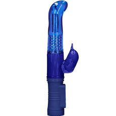 Vibrator Shots Toys »Delfin« 23 cm - Albastru#