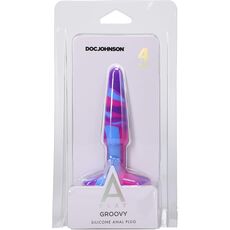 Plug Anal, Doc Johnson A-Play, Groovy, Silicon, 11 cm#