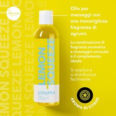 Ulei de masaj Loovara, Lemon Sqeeze, Aroma Citrice, 250 ml#