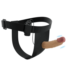Strapon Prelungitor Penis Barbati, Pretty Love, cu Ham si Telecomanda, 17,5 cm [+10 cm]