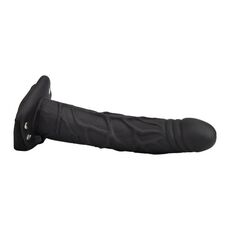 Hollow Strapon, Loving Joy, Negru, 23 cm#