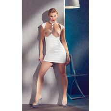 Rochie din Vinil Black Level - Alb