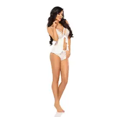 Pijama Eleganta Sonia Beauty Night - Alb
