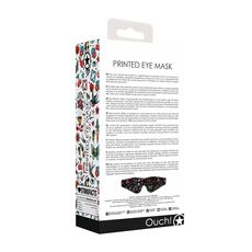 Masca de Ochi Ouch "Glamour" - Negru##