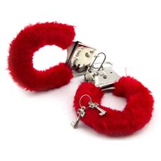Catuse cu Plus Power Escorts "Love Cuffs" - Rosu