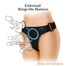​​Chilot Strapon Pretty Love »Harness Briefs« Negru