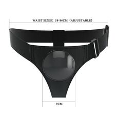​​Chilot Strapon Pretty Love »Harness Briefs« Negru