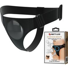 ​​Chilot Strapon Pretty Love »Harness Briefs« Negru