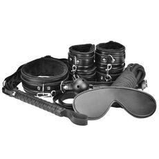 Set Bondage Loving Joy "Beginner’s" 8 piese - Negru