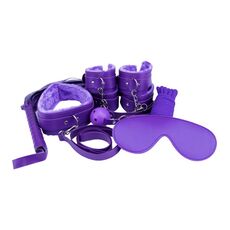 Set Bondage Loving Joy "Beginner’s" 8 piese - Violet
