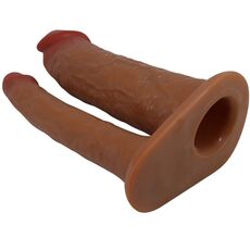 Dildo Dublu Extender, Pretty Love, prelungitor penis - vedere laterala