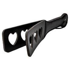 Padela Bound To Please "Heart Love Slapper"31,5 cm - Negru