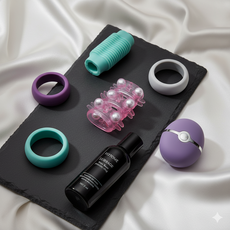 Manson cu Bile Toyz4Lovers "Profesional" 5,5 cm - Roz##