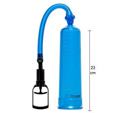Pompa Penis ToyJoy »Power Pump« 23 cm - Albastru