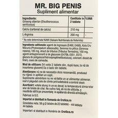 Capsule pentru marirea penisului, Mr.Big Enhancement, 22 buc#
