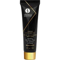 Set Shunga Geisha's Organica Secrets, Sparkling Strawberry Wine Massage Oil#