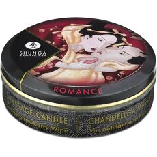 Set Shunga Geisha's Organica Secrets, Sparkling Strawberry Wine Massage Oil#
