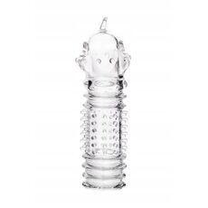 Prelungitor Penis cu tepi A-Toys, Baldi, silicon, 15.3 cm