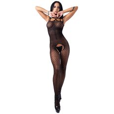Catsuit Bodystocking Rimes 9824 - Negru
