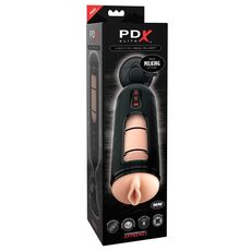 Masturbator Pipedream "Elite Vibrating Mega Milker" 23,9 cm - Natural