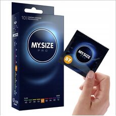 Prezervative Premium My Size "MY SIZE PRO" 57 mm - 10 Bucati