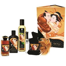 Shunga - Sweet Kisses Collection, Kit masaj erotic pentru cupluri