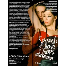 Afrodisiac Unisex Cobeco "Spanish Love Drops Dirty Dancing" 30 ml##