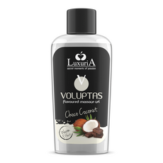 Gel pentru masaj comestibil cu efect de incalzire, Luxuria, Voluptas Coconut Cream, 100 ml#