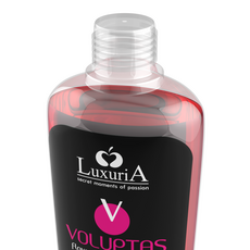 Gel pentru masaj comestibil cu efect de incalzire, Luxuria, Voluptas Cherry, aroma cirese, 100 ml#