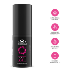 Gel Intim Luxuria, Vortex Gel Warming Effect, 30 ml#