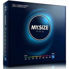 Prezervative Premium My Size "MY SIZE PRO" 72 mm - 36 Bucati