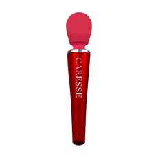 Aparat de masaj CARESSE Compact Wand, Rosu