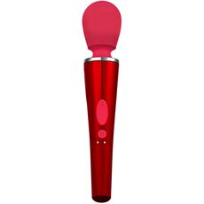 Aparat de masaj CARESSE Compact Wand, Rosu