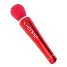 Aparat de masaj CARESSE Compact Wand, Rosu