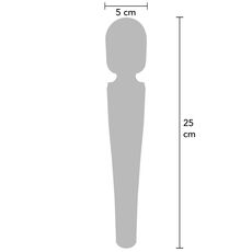 Aparat de masaj CARESSE Compact Wand, Rosu