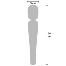Aparat de masaj CARESSE Pro Wand, Negru