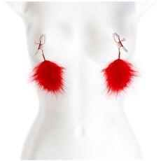 ​Cleme pentru mameloane F1 Fulgi Roșii, NS Novelties Nipple Clamps