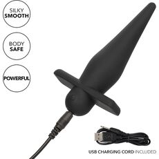 Vibrator Anal Calexotics  »High Intensity« 10 Vibratii - incarcare USB, Negru