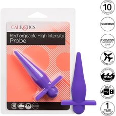 Vibrator Anal Calexotics  »High Intensity« 10 Vibratii - incarcare USB, Violet