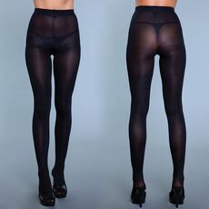 Ciorapi BeWicked Perfect Nylon Pantyhose - Negru