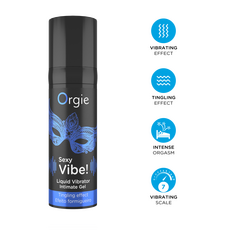 Kit pentru excitare și stimulare sexuală Orgie, Inel cu Vibratii Bunny - Liquid Vibrator Tingling