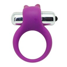 Inel cu Vibratii Toyz4Lovers "Rabbit" Violet - culoare si material