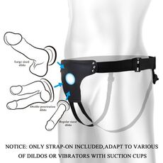 Chilot Harness Briefs  Strapsuri Ajustabile Pretty Love -  Negru