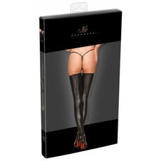 Colanți cu Aspect Latex  Noir Handmade - Negru - dimensiuni complete